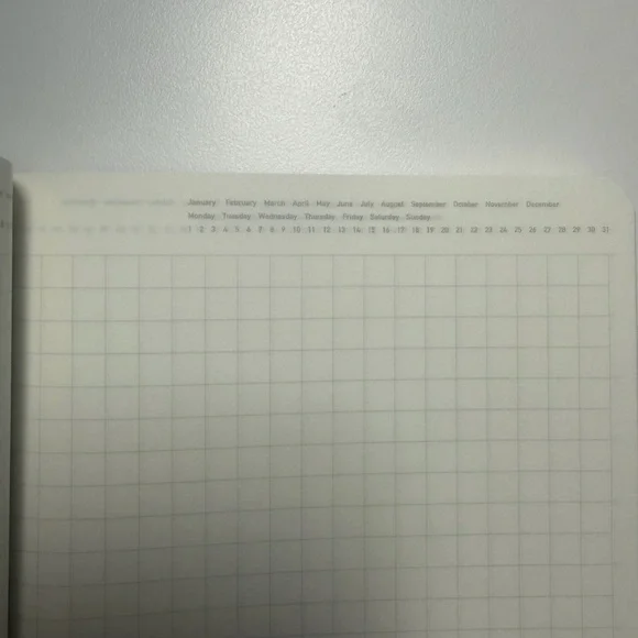 Hobonichi Bundle of Items A6 Cover with Cover on Cover Stalogy Grid Notebook - Picture 11 of 14